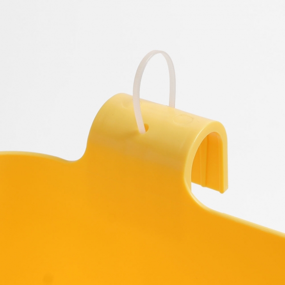 스토리지 걸이식 소품보관함(35cm) (옐로우)