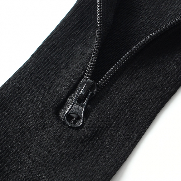 편안한 지퍼형 종아리 압박밴드(S) (블랙)