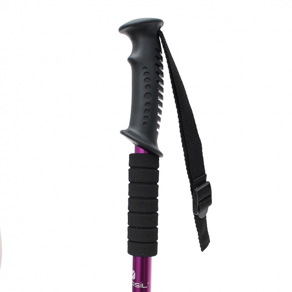 원트레킹 3단 길이조절 등산스틱(135cm) (퍼플)