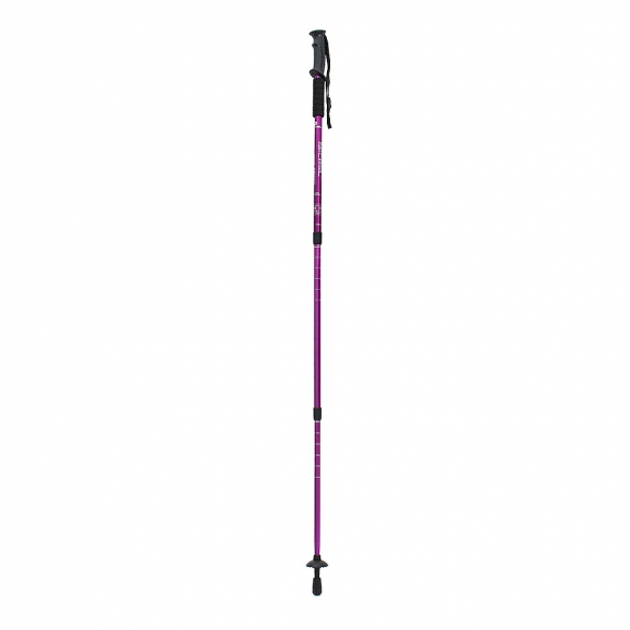 원트레킹 3단 길이조절 등산스틱(135cm) (퍼플)