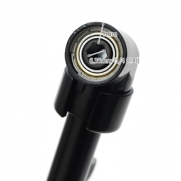 픽스온 105도 직각 어댑터(롱-58mm) (블랙)