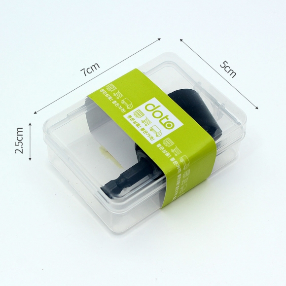 픽스온 105도 직각 어댑터(숏-22mm) (블랙)