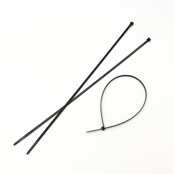 홀덱스 케이블타이 200개 (3.9x400mm) (블랙)
