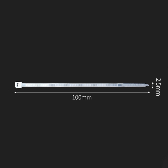 홀덱스 케이블타이 500개 (2.5x100mm) (화이트)