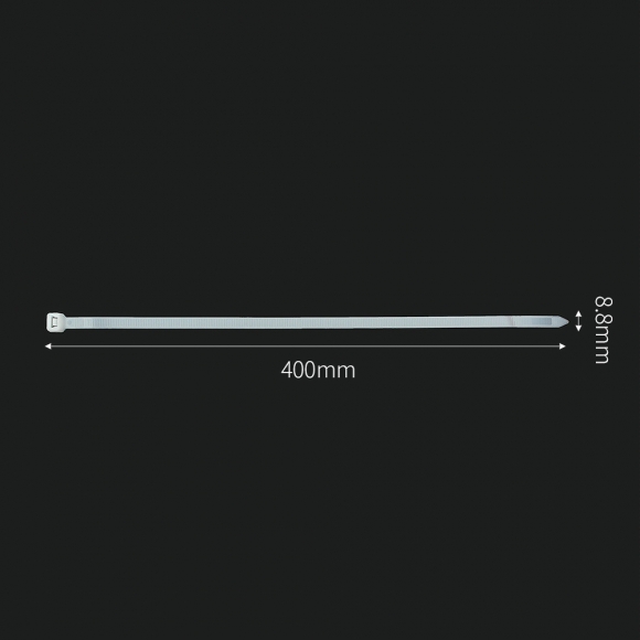 홀덱스 케이블타이 100개 (8.8x400mm) (화이트)
