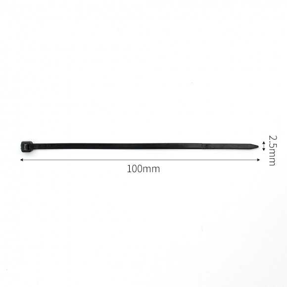홀덱스 케이블타이 500개 (2.5x100mm) (블랙)