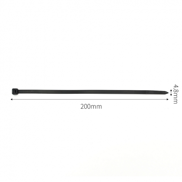 홀덱스 케이블타이 300개 (4.8x200mm) (블랙)