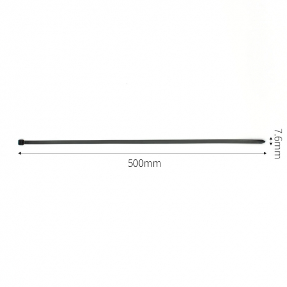 홀덱스 케이블타이 100개 (7.6x500mm) (블랙)