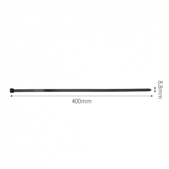 홀덱스 케이블타이 100개 (8.8x400mm) (블랙)