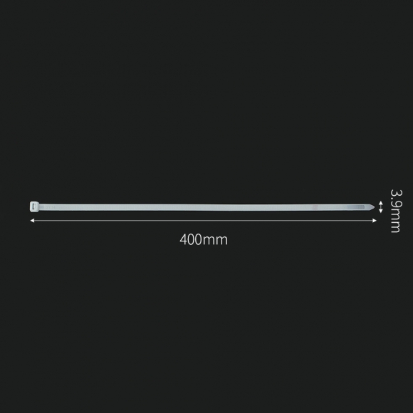 홀덱스 케이블타이 200개 (3.9x400mm) (화이트)