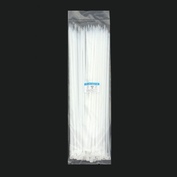 홀덱스 케이블타이 200개 (3.9x500mm) (화이트)