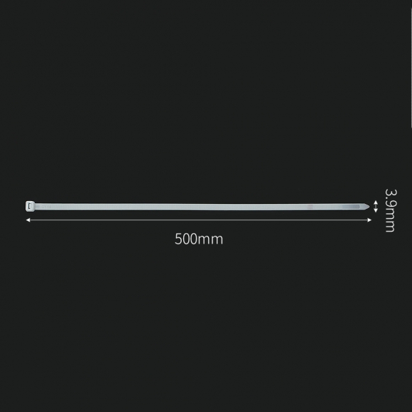 홀덱스 케이블타이 200개 (3.9x500mm) (화이트)