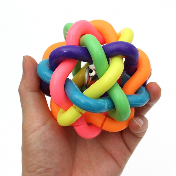 멍멍토이 강아지 방울볼 장난감(9.5cm)