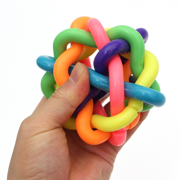 멍멍토이 강아지 방울볼 장난감(9.5cm)