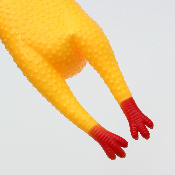 멍멍토이 삑삑이 닭 장난감(29cm)
