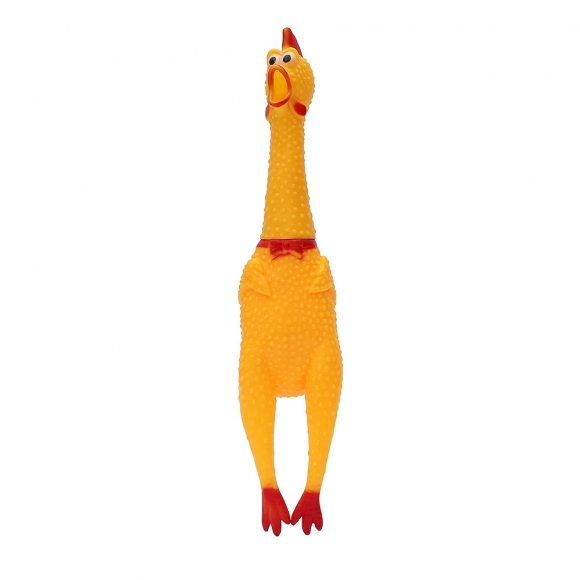 멍멍토이 삑삑이 닭 장난감(37cm)