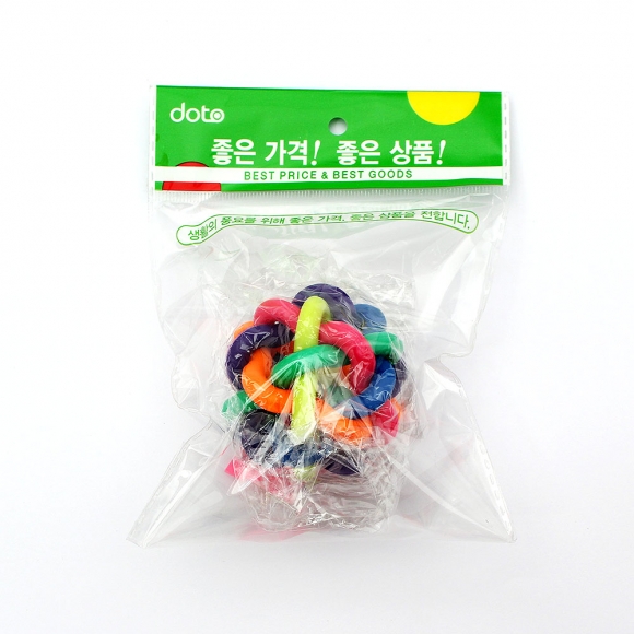 멍멍토이 강아지 방울볼 장난감(5.5cm)