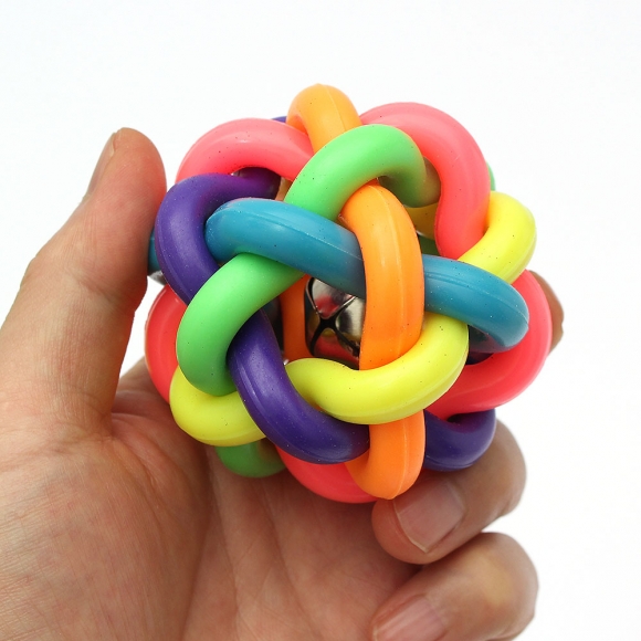 멍멍토이 강아지 방울볼 장난감(7.5cm)