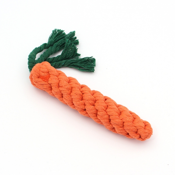 멍멍토이 당근 로프 장난감(23cm)