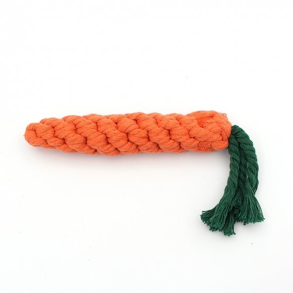 멍멍토이 당근 로프 장난감(23cm)