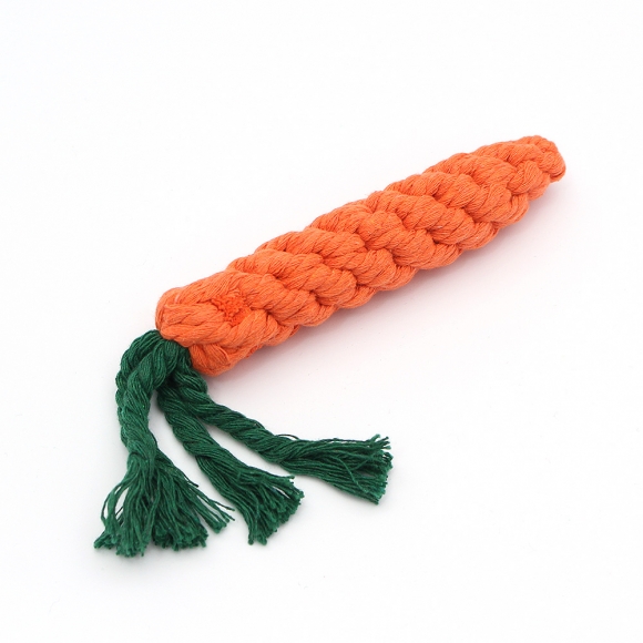멍멍토이 당근 로프 장난감(23cm)