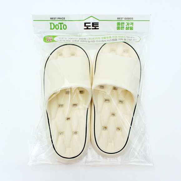 스텝온 쿠션 욕실화(250~255mm) (아이보리)