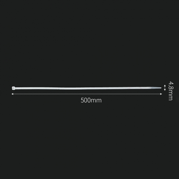 홀덱스 케이블타이 100개 (4.8x500mm) (화이트)