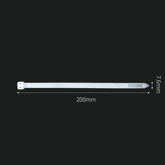 홀덱스 케이블타이 100개 (7.6x200mm) (화이트)