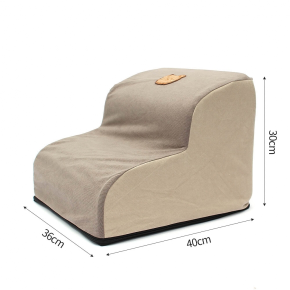 포근스텝 반려동물 계단(브라운) (2단)