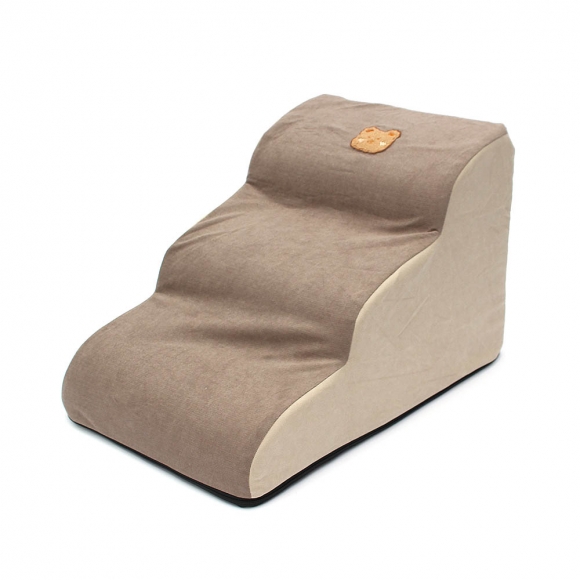 포근스텝 반려동물 계단(브라운) (3단)