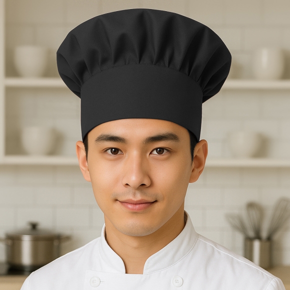 퓨어셰프 주방모자(블랙)