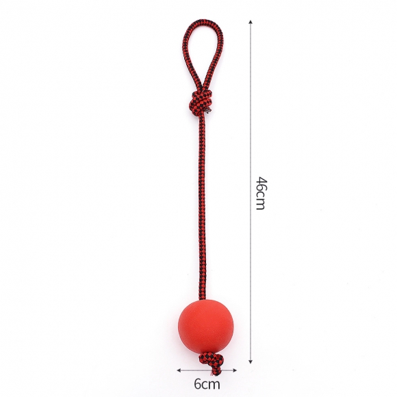 멍멍토이 강아지 로프 공 장난감(6cm)