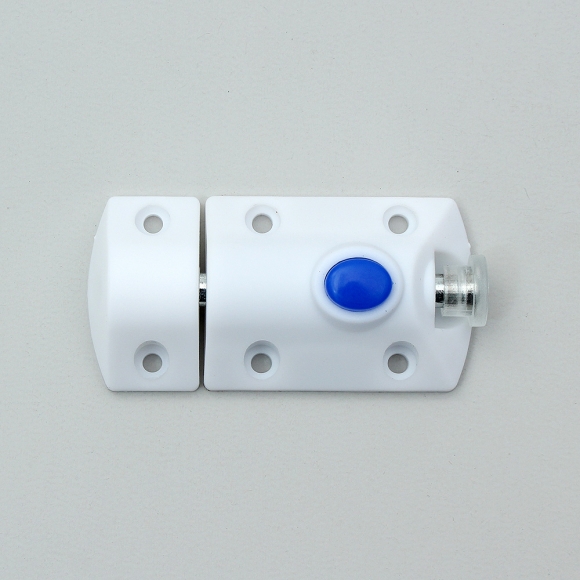 [영달철물] 잠금장치 가구 래치 5개입(화이트)