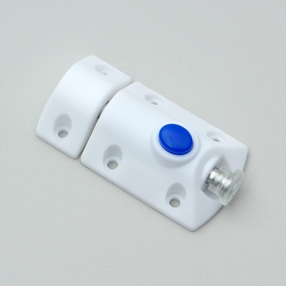 [영달철물] 잠금장치 가구 래치 5개입(화이트)