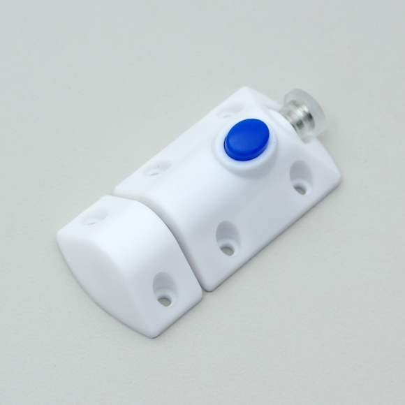 [영달철물] 잠금장치 가구 래치 5개입(화이트)