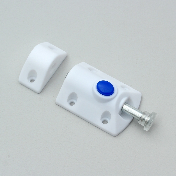 [영달철물] 잠금장치 가구 래치 5개입(화이트)