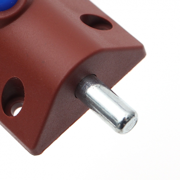 [영달철물] 잠금장치 가구 래치 5개입(브라운)