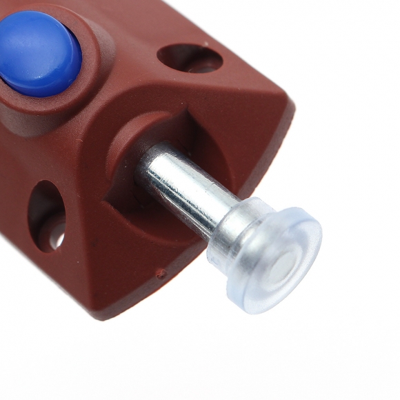 [영달철물] 잠금장치 가구 래치 5개입(브라운)