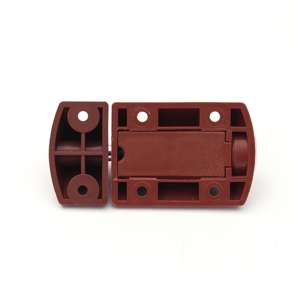 [영달철물] 잠금장치 가구 래치 5개입(브라운)