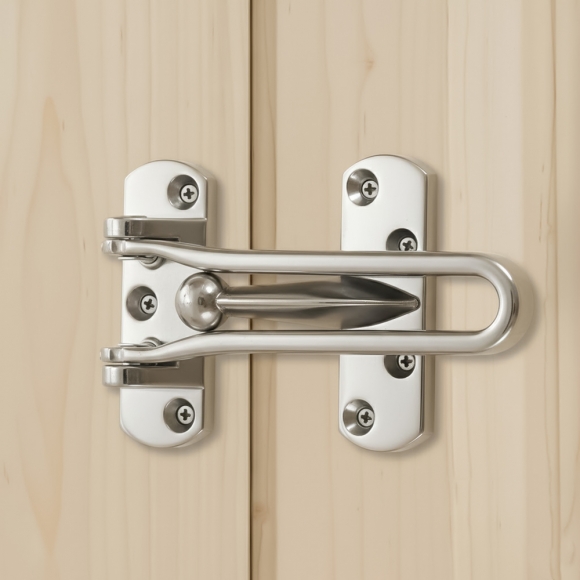 [영달철물] 리미터 안전고리 빗장쇠(실버)