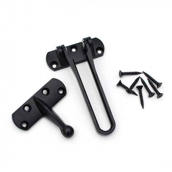 [영달철물] 리미터 안전고리 빗장쇠(블랙)