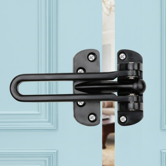 [영달철물] 리미터 안전고리 빗장쇠(블랙)