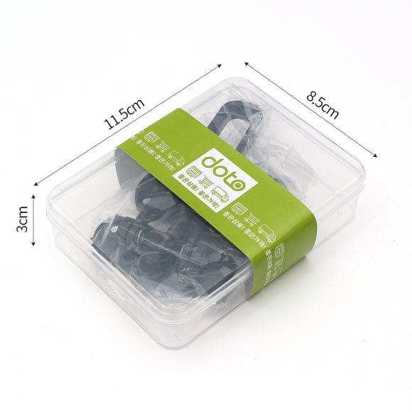 [영달철물] 리미터 안전고리 빗장쇠(블랙)