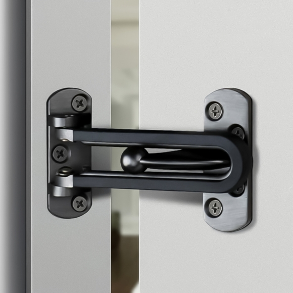 [영달철물] 리미터 안전고리 빗장쇠(블랙)