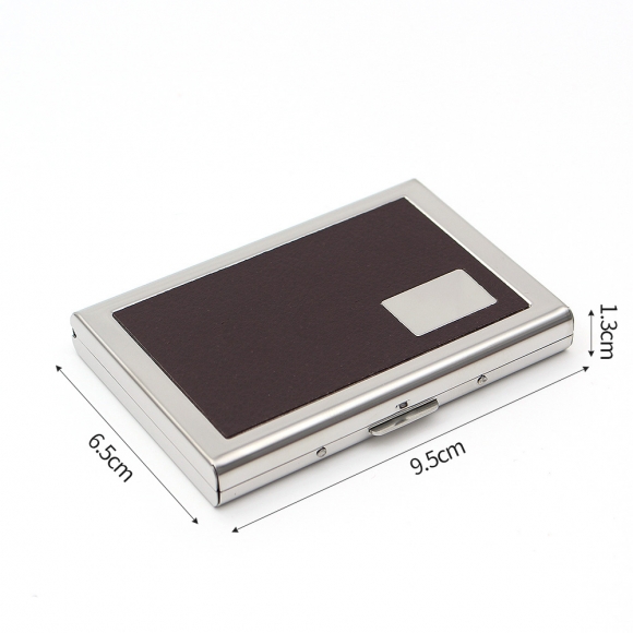 크라잭 RFID 차단 카드 케이스(브라운)