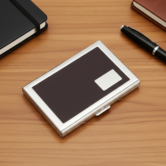 크라잭 RFID 차단 카드 케이스(브라운)