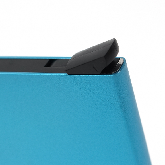 RFID차단 슬라이드 카드지갑(블루)