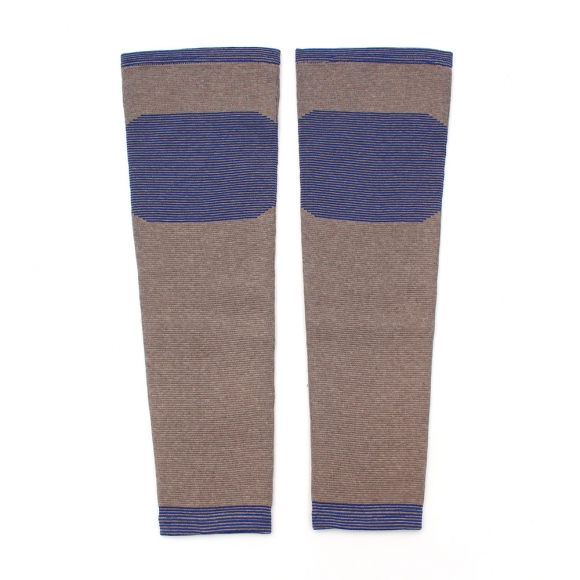 바디온 롱 무릎 보온 보호대 2p세트(M) (블루)