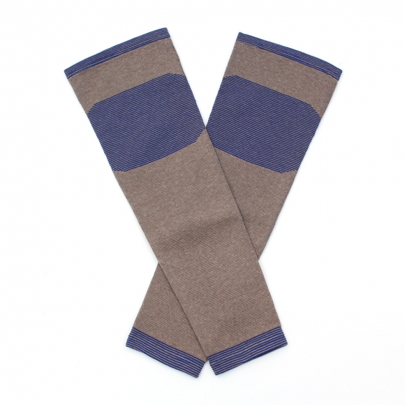 바디온 롱 무릎 보온 보호대 2p세트(M) (블루)