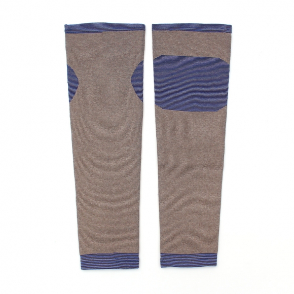 바디온 롱 무릎 보온 보호대 2p세트(M) (블루)